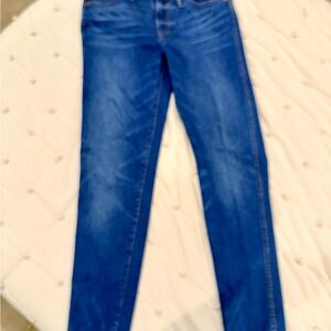 Madewell Women's Straight Leg Blue Jeans